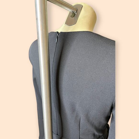 NWT Just...Taylor Black Split Sleeve Jumpsuit 1140MJ - Picture 6 of 8